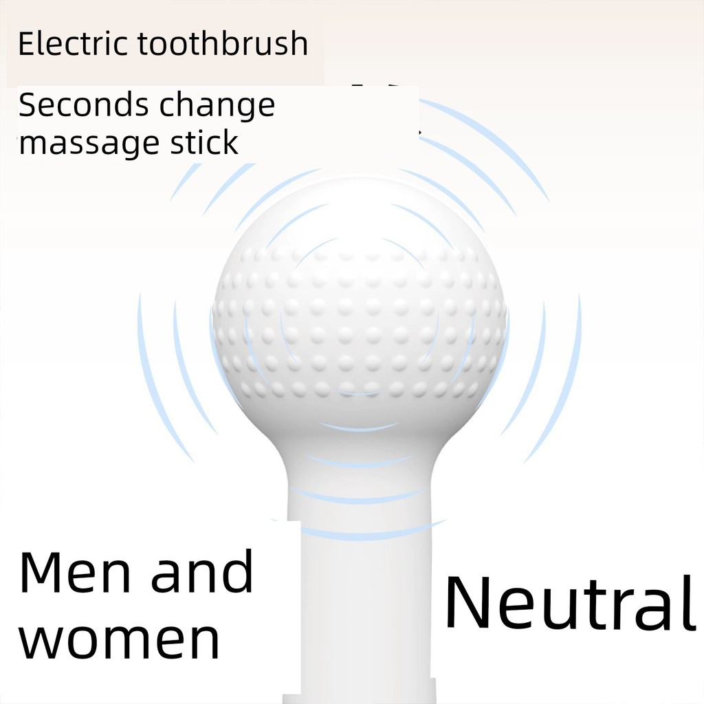 Thích Hợp Cho Philips Smile US Xiaomi Bàn Chải Đánh Răng Điện Đầu Massage Silicon Đầu Tròn Nhỏ Người