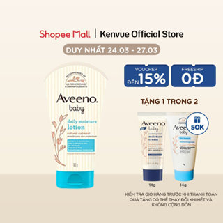 Sữa dưỡng thể Aveeno Baby Daily Moisture Lotion 100g