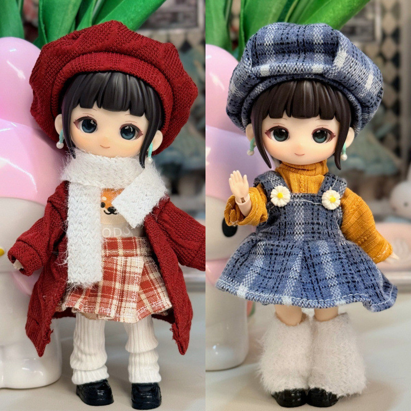 Quần áo trẻ em xuyên biên giới ob11 Dress-Up bjd 14-17cm 8 điểm 12 điểm Ami Body 2.0 UFdollYMY-gscP1