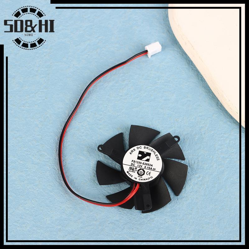 Quạt làm mát Card đồ họa cho HP R7 430 FD5010U12S 12V 0.22A 47MM 39 * 39 * 39MM 2.5Pin Quạt làm mát 