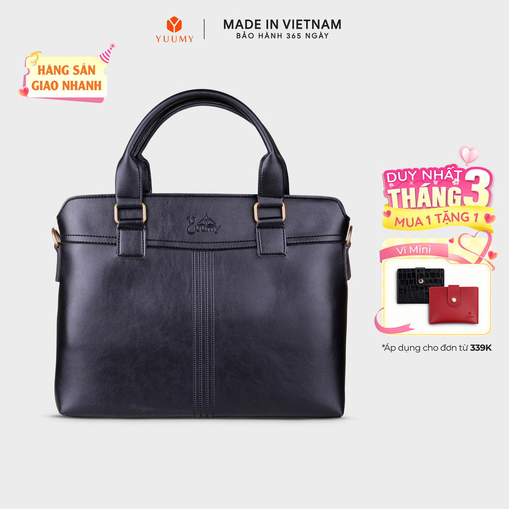 Cặp Công Sở Yuumy (Thời trang nữ đi làm cỡ lớn - Cặp da CAYM03) Bagsmart