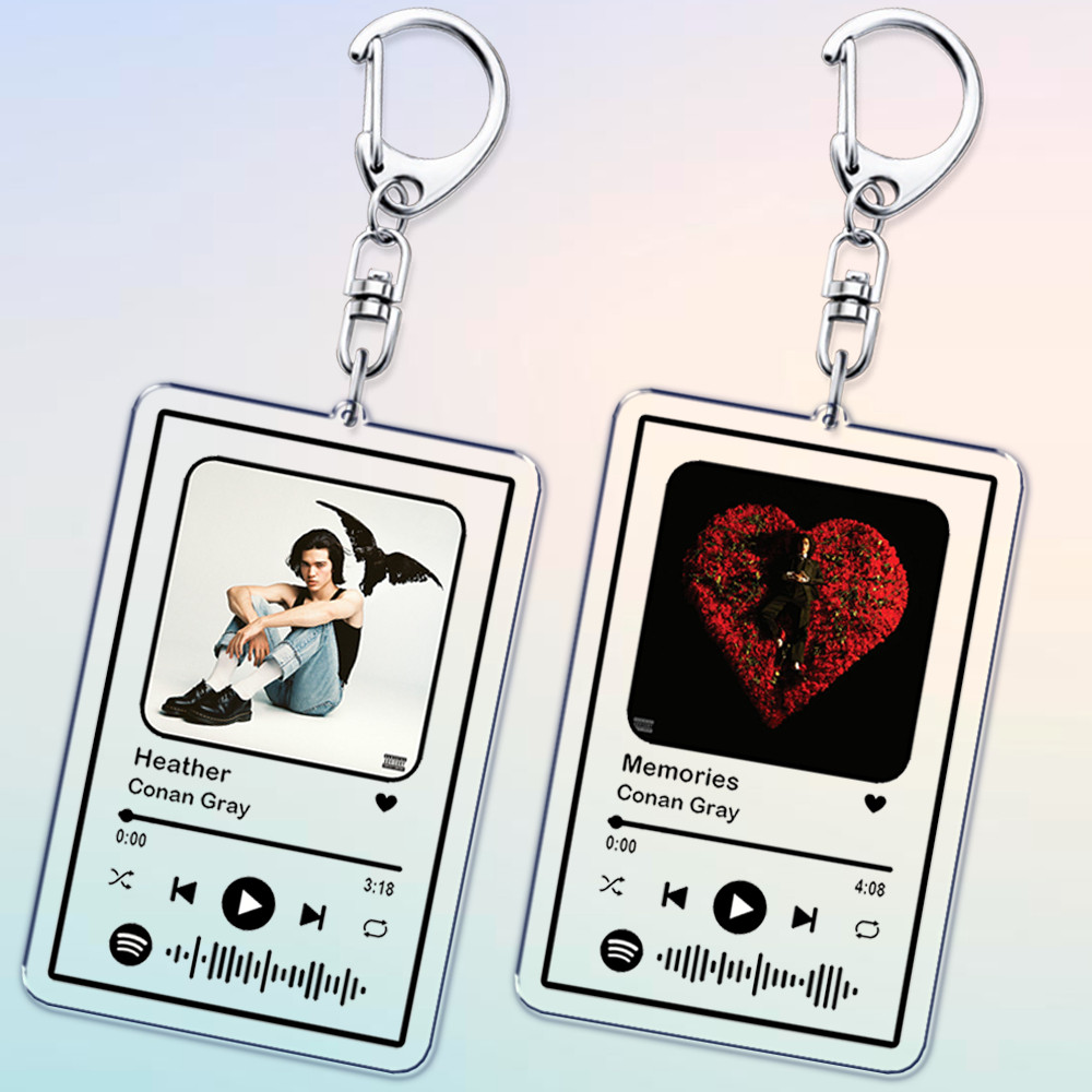 Hot Singer Music Keychains for Women Accessories Bag Superache Found Heaven Kid Krow Keying Jewelry 
