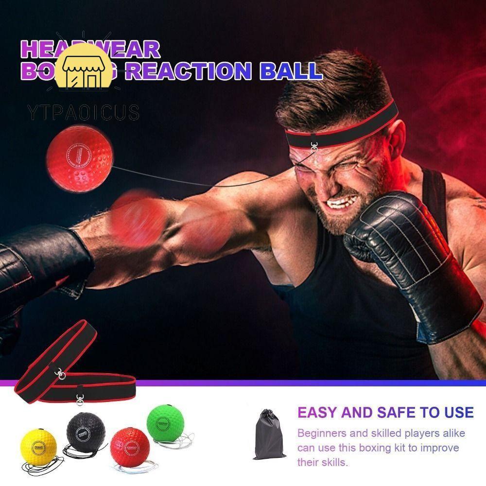 YURUYI Speed Reflex Fight Ball Trainer Huấn luyện phản xạ Tốc độ Huấn luyện phản xạ Phụ kiện phản hồ