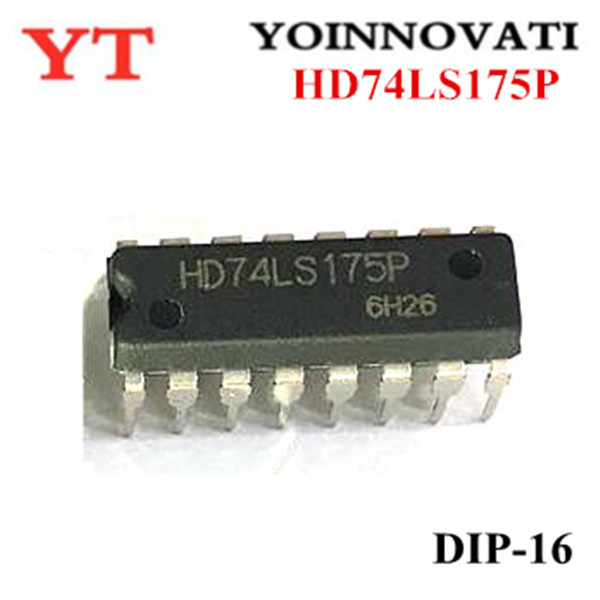 10 Cái / lốc HD74LS175P HD74LS175 74LS175 DIP16 IC Chất Lượng Tốt Nhất