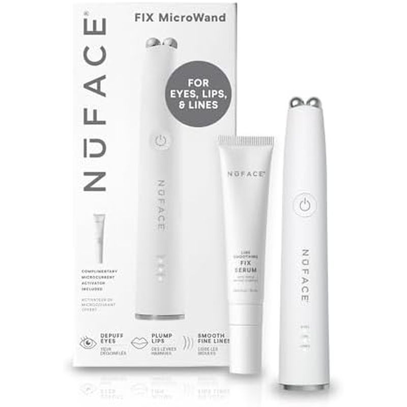 Thiết bị dưỡng da mặt siêu nhỏ NuFACE FIX, FDA Cleared - Mắt, Môi & Lines Treatment with Serum Activ