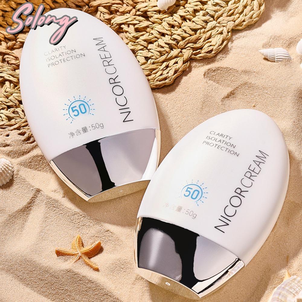 Kem chống nắng mặt COMOME, Kem chống nắng cách ly da khô và nhạy cảm Kem chống nắng cách ly, Kem dưỡ