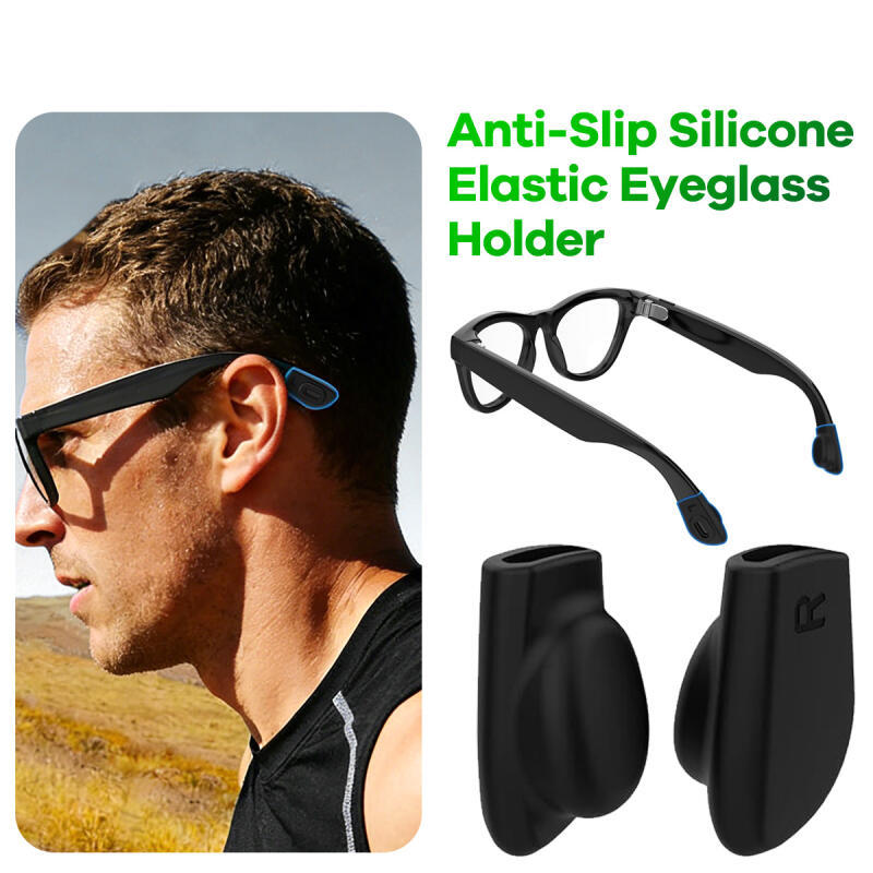 Kẹp tai silicon Hdoorlink cho Ray-ban Meta Wayfarer / skyler / headliner Phụ kiện kính mắt chống trư