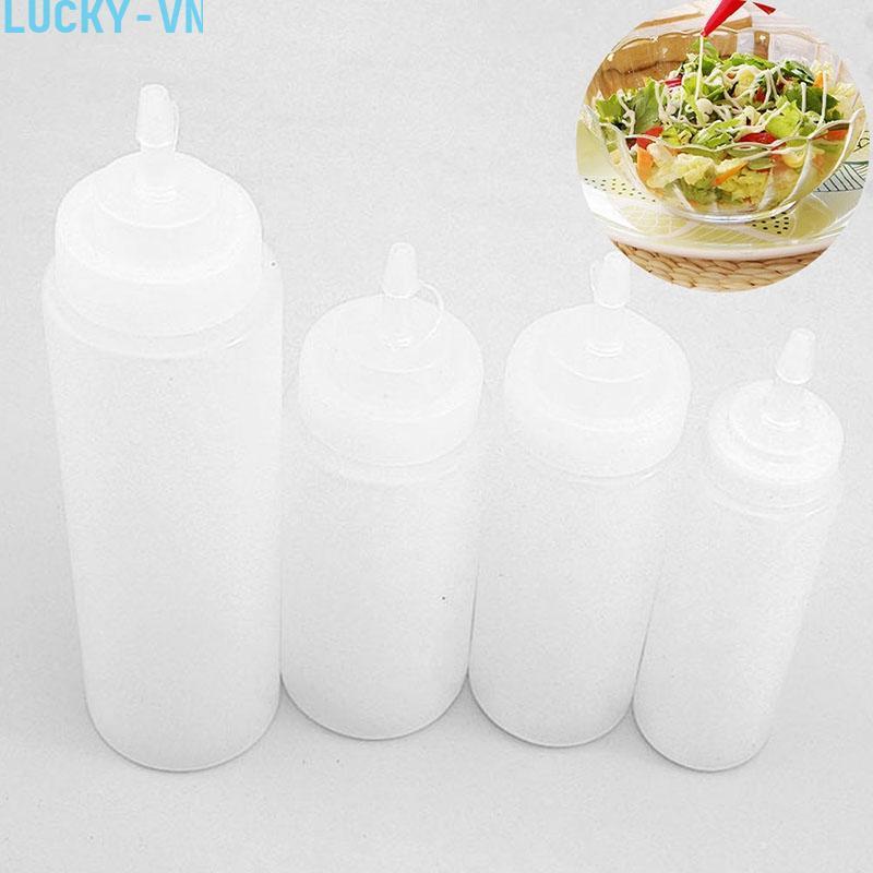 Large Capacity Condiment Dispenser Squeeze Bottle 824oz for All Sauces