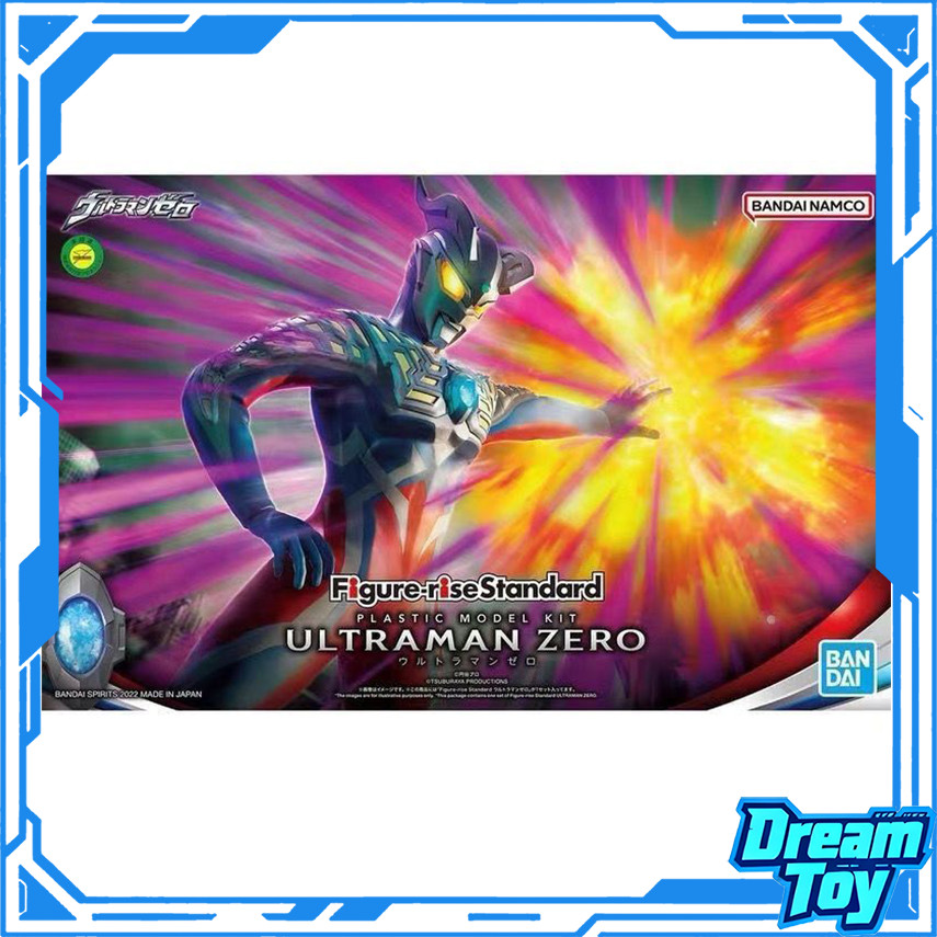 Bandai FRS Ultraman Zero – Bộ mô hình lắp ráp | Áo giáp xanh-Red-Green | Chi tiết theo chủ đề anh hù