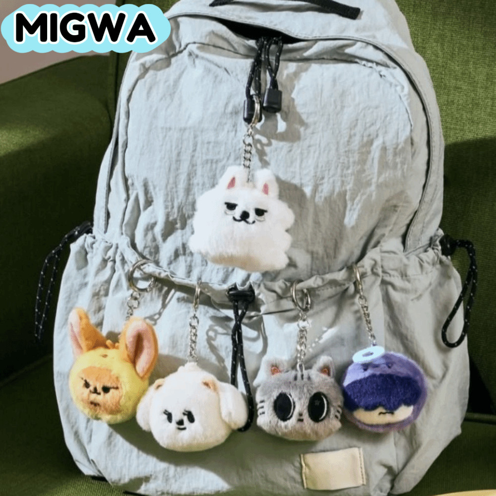 Búp bê sang trọng MIGWA TXT, Móc khóa sang trọng bằng Cotton PPULBATU, Quà tặng sang trọng hình hoạt