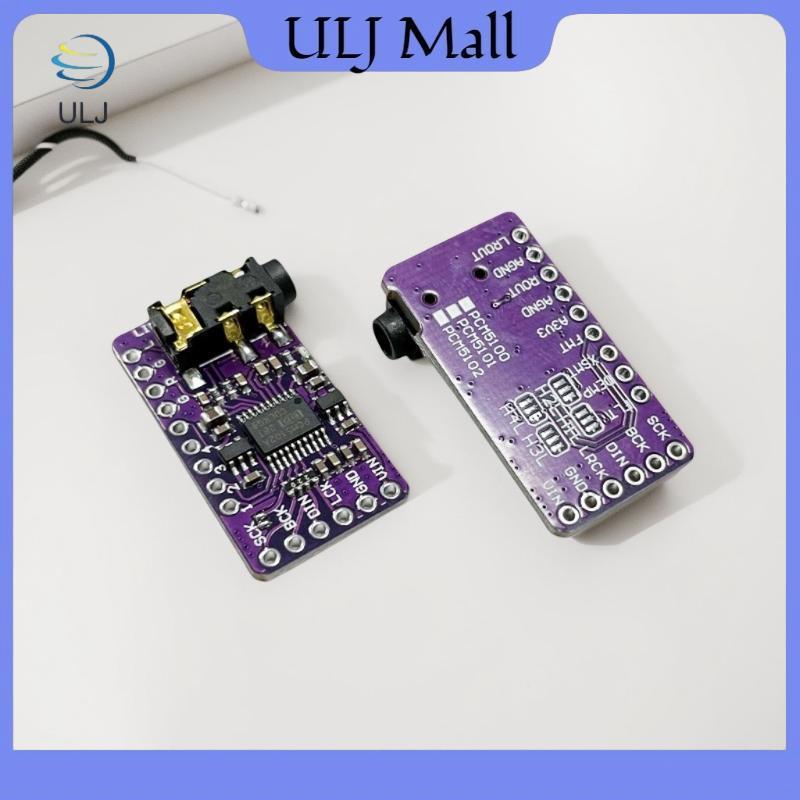 Giao diện ULJ PCM5102A Bộ giải mã DAC I2S GY-PCM5102 Mô-đun máy nghe nhạc I2S cho bảng định dạng Ras
