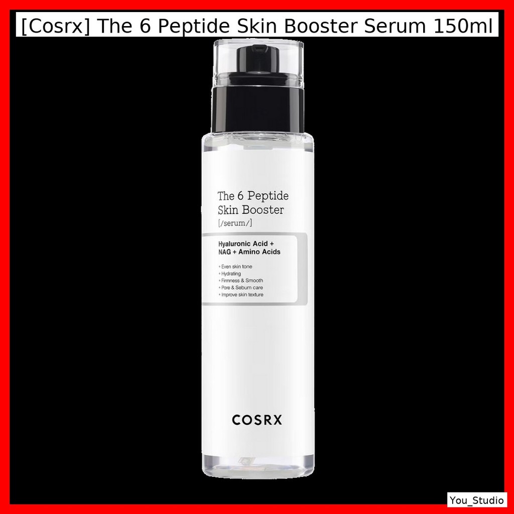 [COSRX] 6 Peptide Skin Booster Serum 150ml / Bước đầu tiên kỳ diệu cho làn da của bạn Total Care Boo