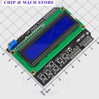 Arduino LCD 1602 Keypad Shield Có Phím Chức Năng 5VDC Chip & Mạch Store