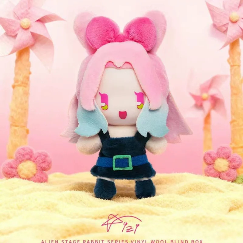 Alien Stage Rabbit Series Vinyl Plush Blind Box Mặt dây chuyền Cô gái Quà tặng hợp thời trang Ngoại 