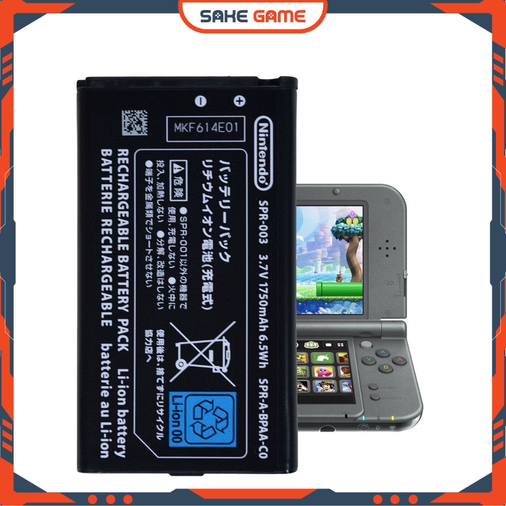 Pin Máy Chơi Game 3DS XL LL Pin 3DS XL Pin 3DS LL Pin New 3DS XL Pin New 3DS LL Pin SPR-003 Mẫu 2