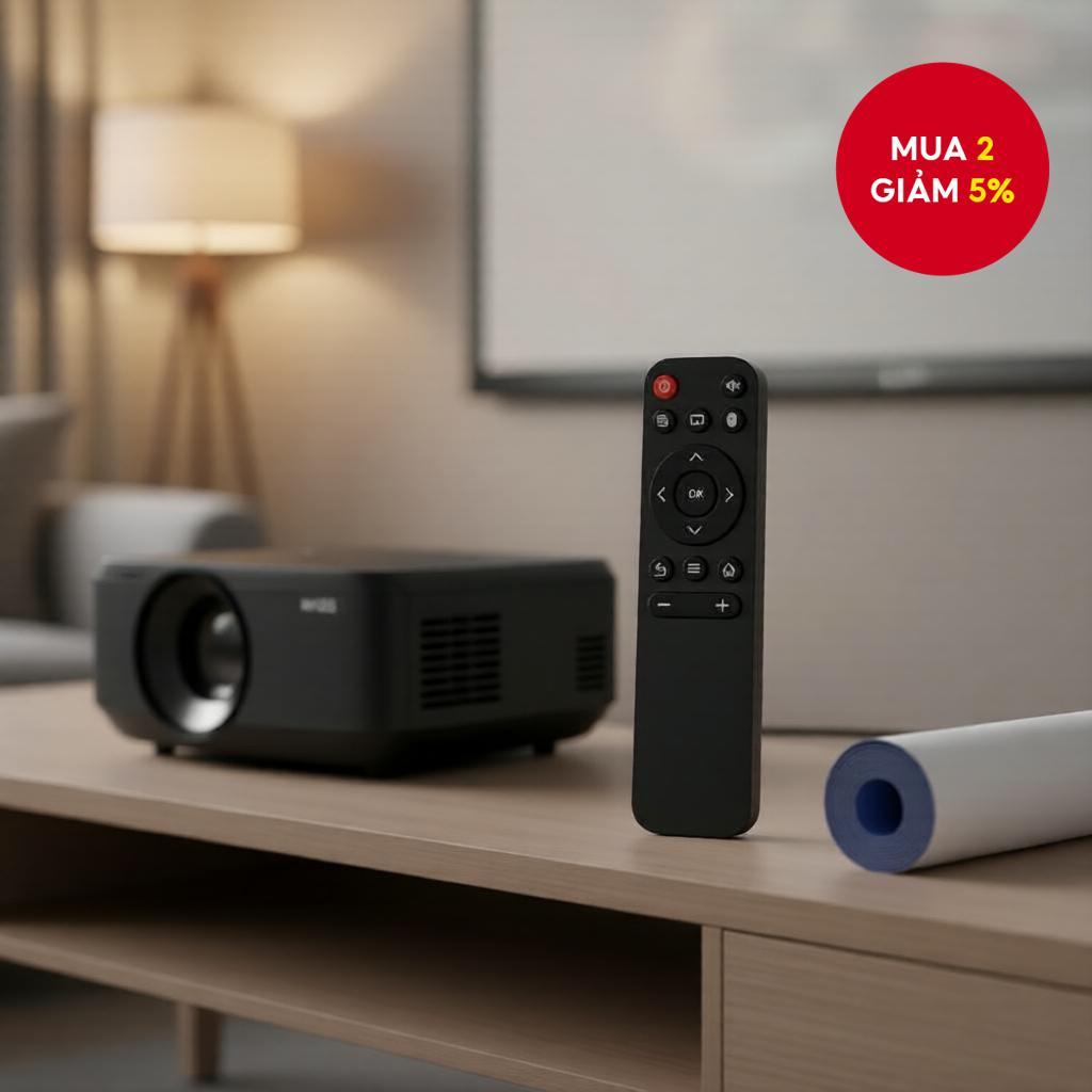 Điều khiển từ xa thay thế cho HY300PRO HY320 HY320 MINI Allwinner H713 T01A Projector