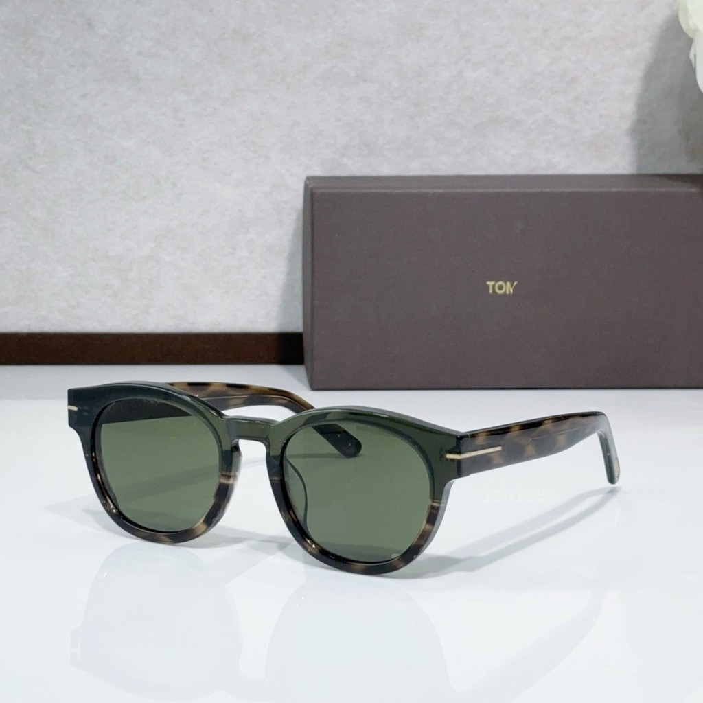 TF New Cross Mirror Sunglasses for Women, Aviator Sunglasses for Men0590-F