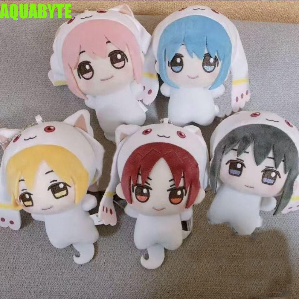 AQUABYTE Puella Magi Madoka Sang Trọng, Móc Khóa Mềm Dễ Thương Magica Kaname Madoka Doll, Kawaii Ani