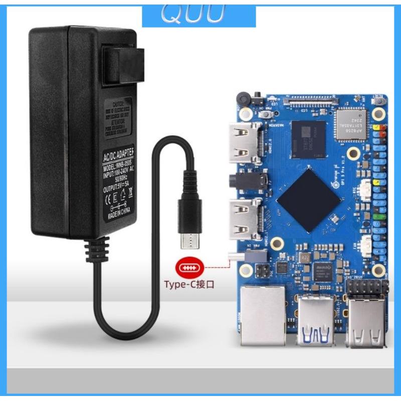 Bộ chuyển đổi nguồn điện hiệu quả QUU 5V 5A Type C Nhiều an toàn cho CM5