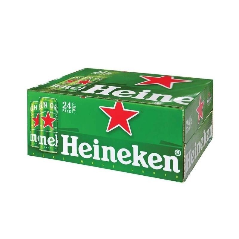 Thùng 24 lon bia Heineken 330ml/lon