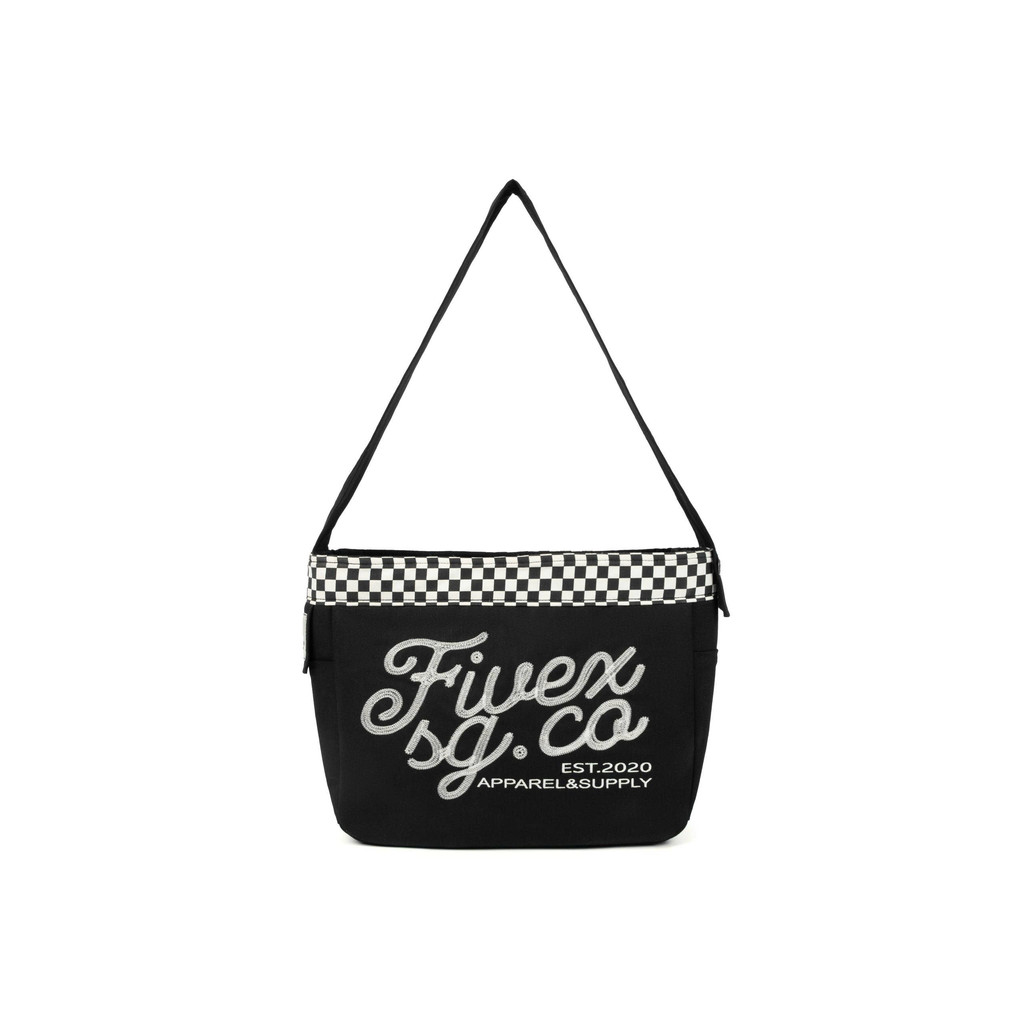 FIVEX NEWSPAPER BAG - BLACK