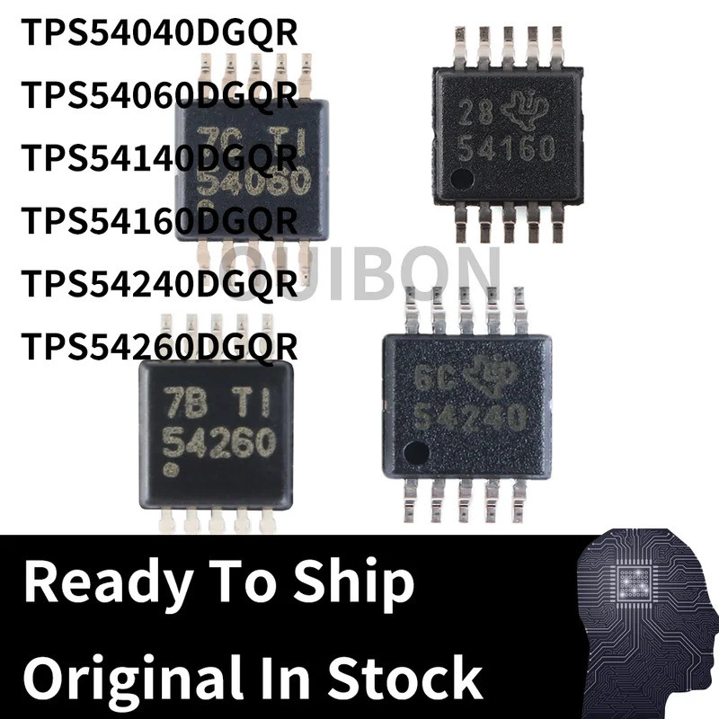 Bộ 5 TPS54040DGQR TPS54060DGQR TPS54140DGQR TPS54160DGQR TPS54240DGQR TPS5260D MSOP10 VSSOP-10 Buck 