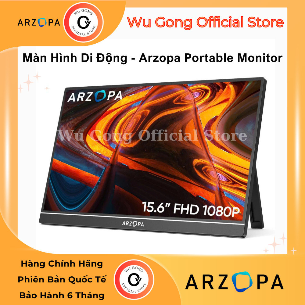 Màn Hình Di Động ARZOPA 14 inch - 16 inch tấm nền IPS 2.5K/ FullHD tần số quét 144Hz/ 60Hz. ARZOPA P