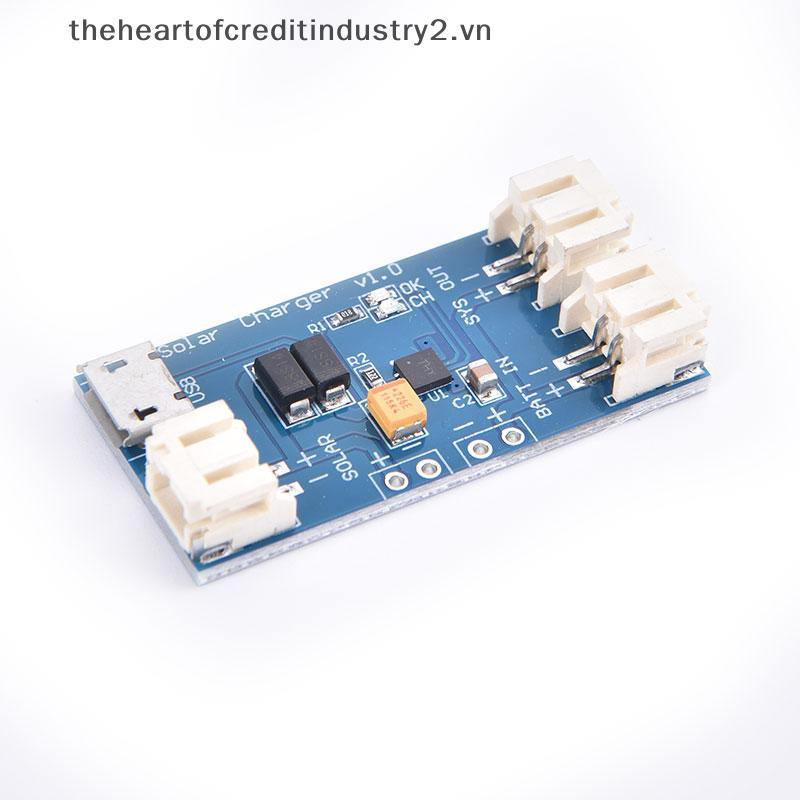 # thehear # Bảng sạc USB Lipo năng lượng mặt trời Mini CN3065 Mô-đun 500mADC4.4-6V.
