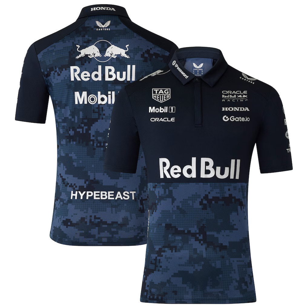 F1 Red Bull 2026 Race Style Polo Shirt Nam Nữ