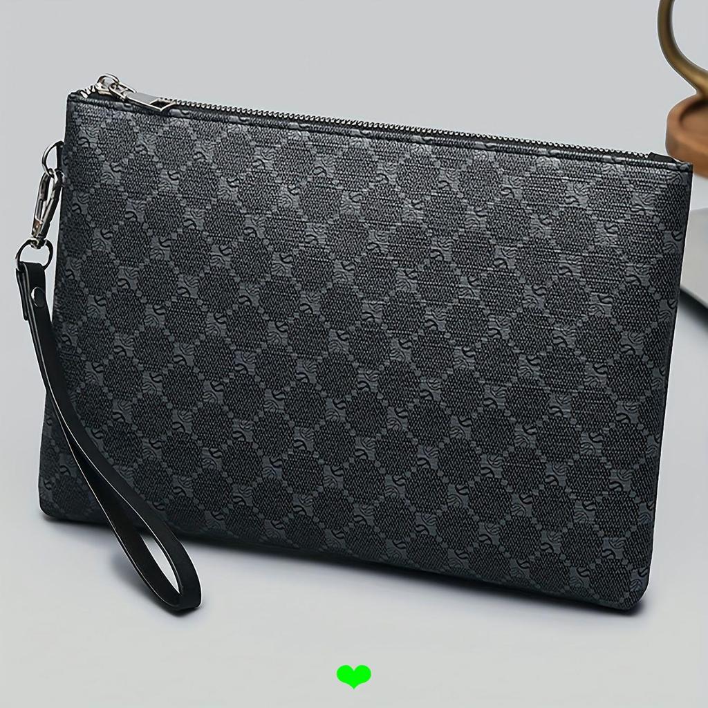 Nam Túi Ly Hợp Nam Phong Cách Mới Dung Tích Lớn Da Mềm Phong Bì Ly Hợp Nam Công Sở Thư Mục Túi Thời Trang Ví Cao Cấp