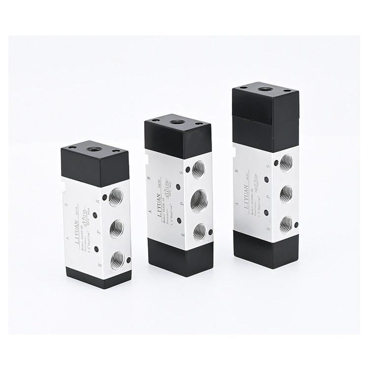 Van khí nén điều khiển một đầu hai đầu năm hai vị trí 4A210-08 Điều khiển khí nén hai đầu 4A320-10 /