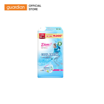 Băng Vệ Sinh Diana Sensi Coolfresh Siêu Mỏng Cánh 38 Miếng | Guardian Việt Nam
