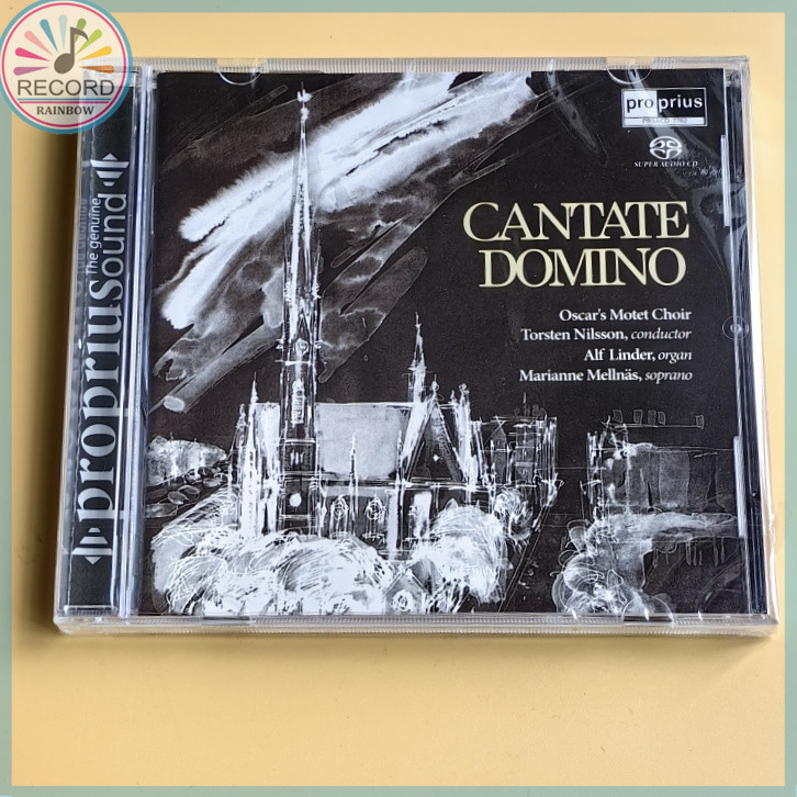 Cantate Domino OSCAR'S MOTER CHOIR TORSTEN NILSSON ALF LINDER Original CD Album [Sealed] Brand New Y