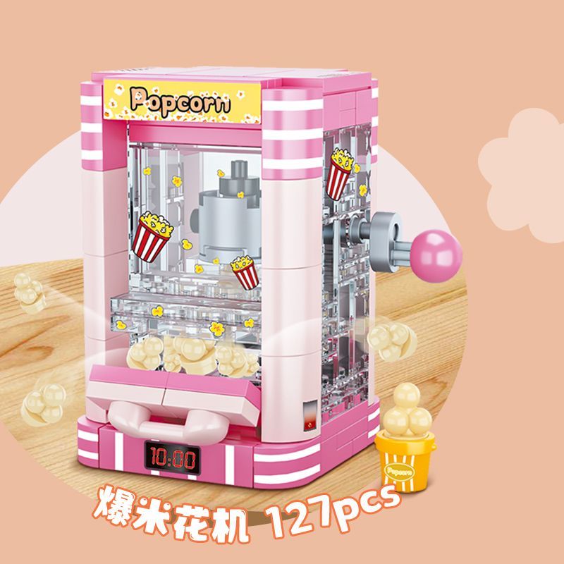 New Product#[5167Second-Time Repurchase]Orange Cube Mini Home Appliances Octonauts Popcorn Water Dis