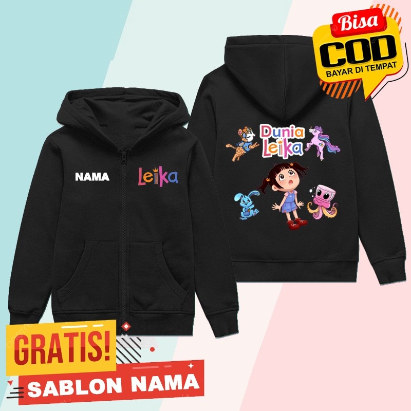 Leika Gaming Kids Zipper-World Jacket / Bé trai & Bé gái