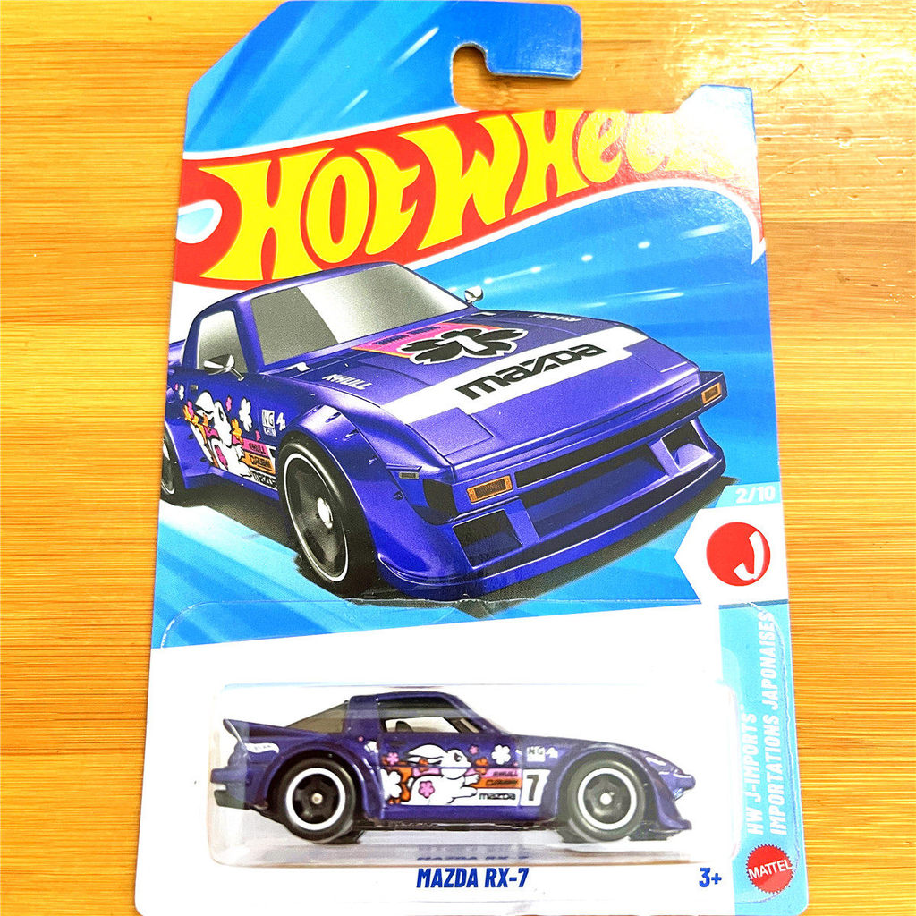 2026CNHPLJFB Lô Hotwheels Mattels Hotwheels Xe Thể Thao Nhỏ Mẫu MAZDA Model MAZDA RX-7