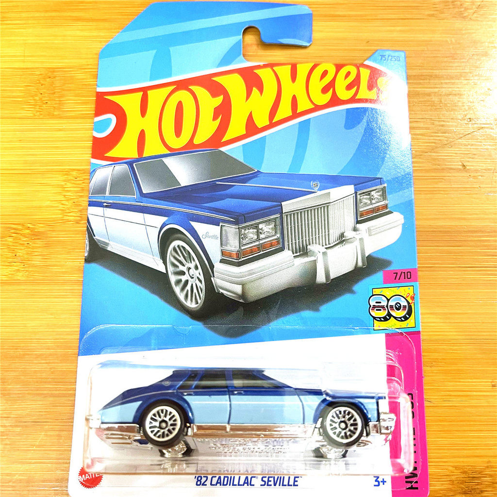 HOTWHEELS Hot Wheels Hợp Kim Xe Thể Thao Nhỏ Mẫu 23PD Lô 82CADILLAC Cadillac SEVILLE