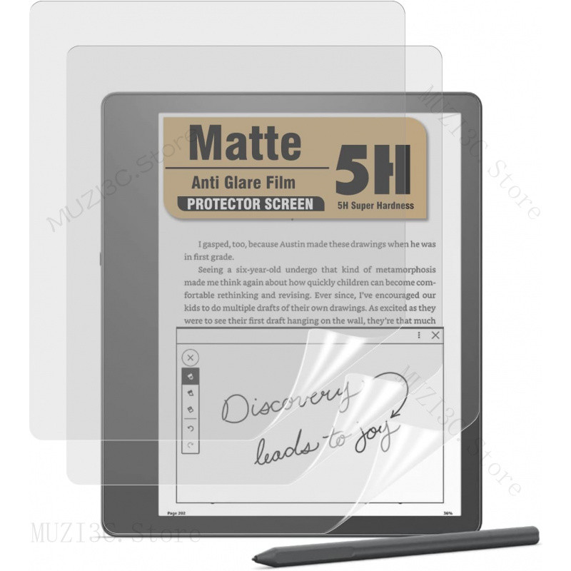 3 Miếng Dán Bảo Vệ Màn Hình Mờ Cho Kindle Scribe 10.2 Inch (2024-2022 Phát Hành), Kindle Scribe 10.2