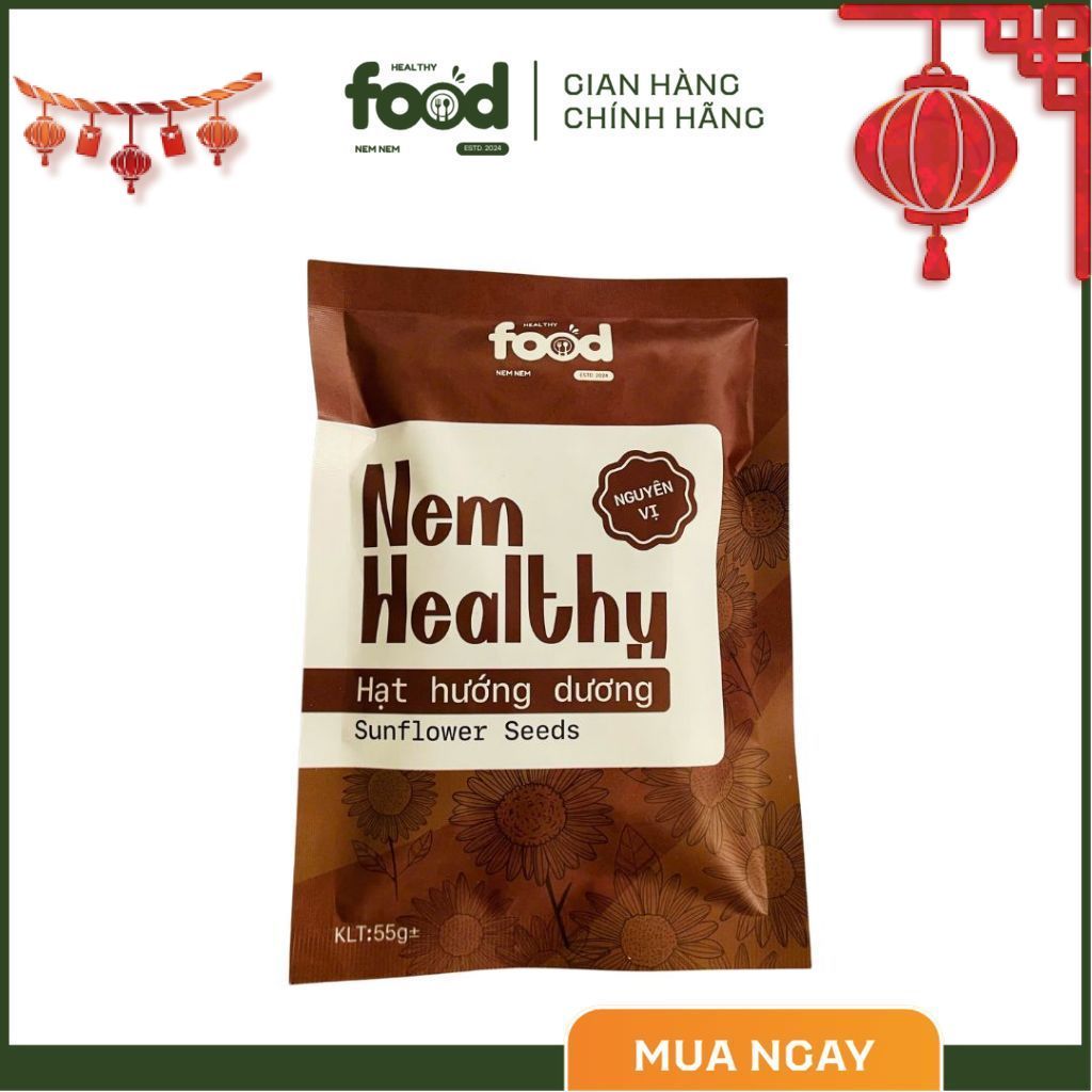 Hướng Dương vị mộc , Hướng Dương Nem Healthy - Đồ ăn vặt Healthy | Nem Healthy Food