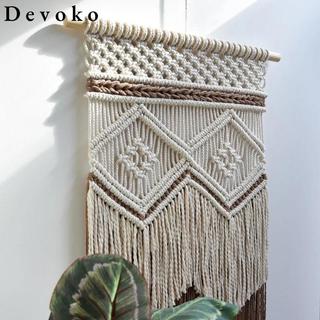 Devoko Thảm macrame Treo Tường Trang Trí Phong Cách boho