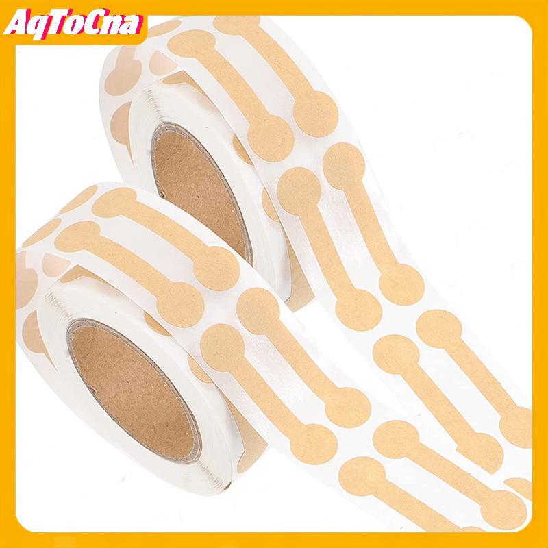 AqToCna - 500 Piece Set Phụ Kiện Trang Sức Nhãn Tự Dính, Dumbell Thẻ và Nhẫn Giấy