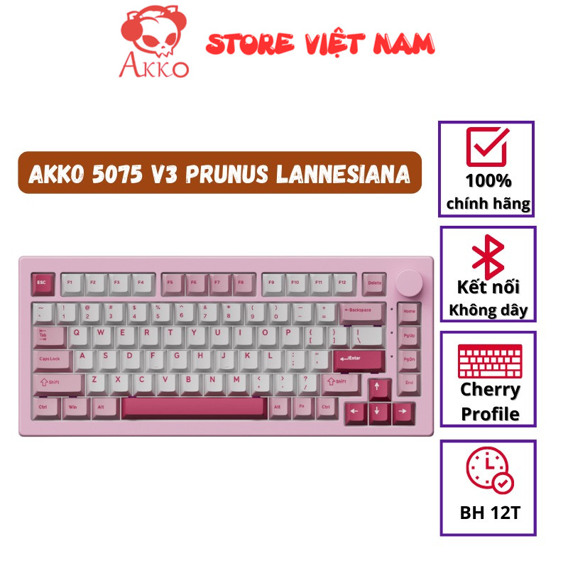 Bàn phím cơ AKKO 5075 V3 Prunus Lannesiana