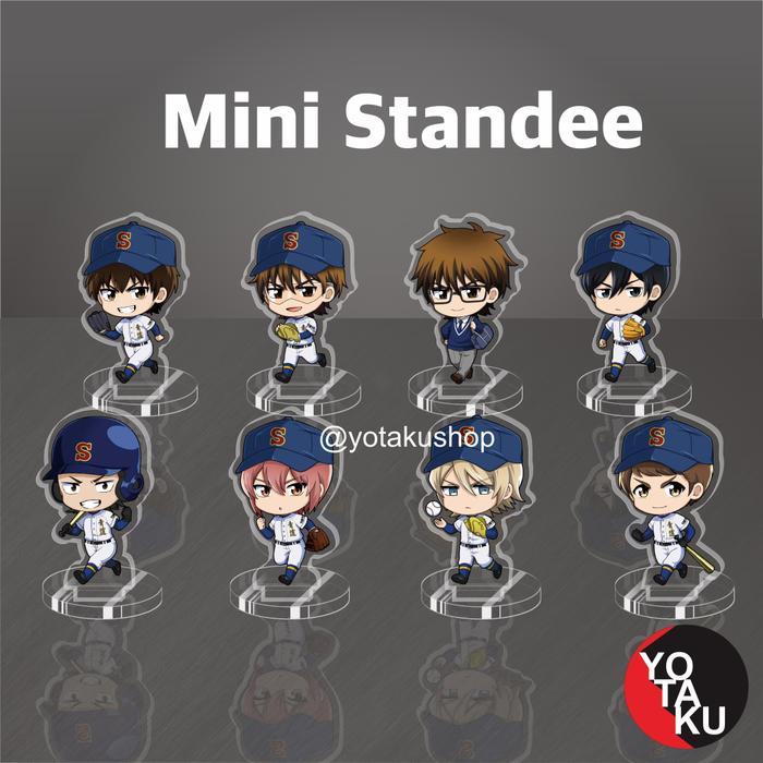 Mô hình Standee Mini Anime acrilik ACE no Diamond mst08 Serie 1 yotakushop-YT01 Easy