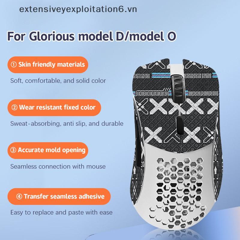 # expen # Mouse Grip Tape Stier Non Slip Su Sweat For Glorious Model D / Model O Gaming Mouse Anti-S
