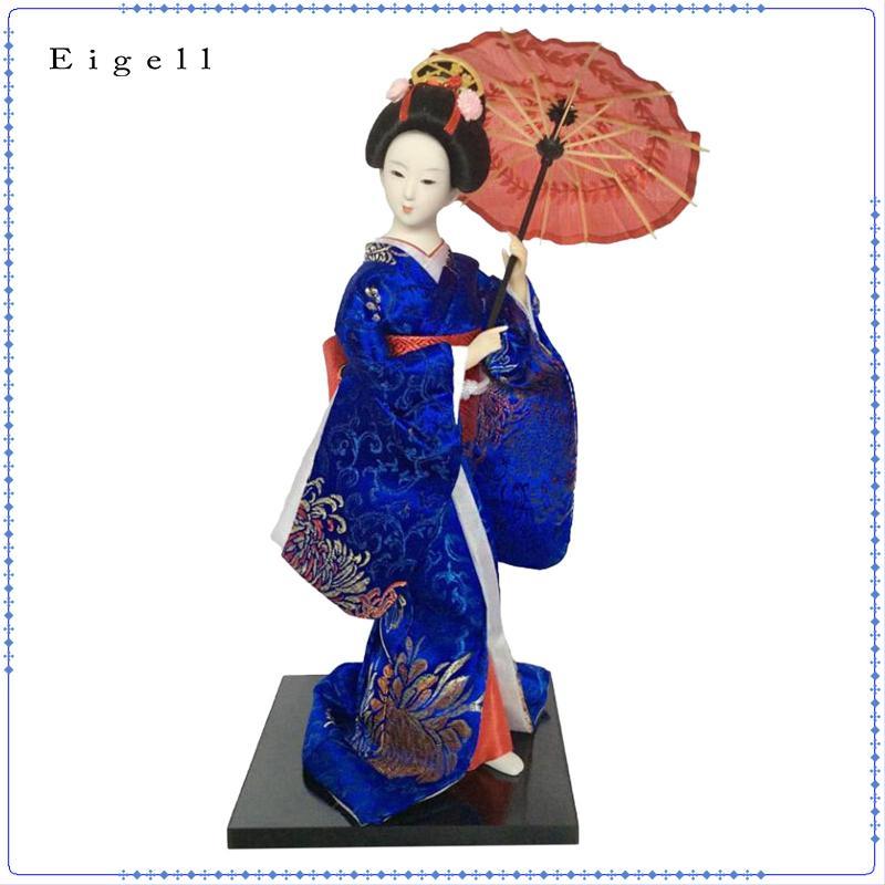 Eigall 12 "Nhật Bản Geisha Phương Đông Cổ Kabuki Trang Trí Búp Bê Kimono Dân Tộc Nhật Bản Geisha Búp