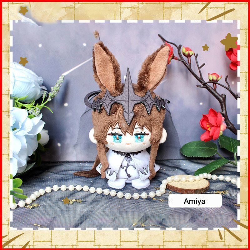 GC Arknights AMa-10 Amiya Amiya Plushie Game Hàng Hóa Sang Trọng Túi Búp Bê Quyến Rũ