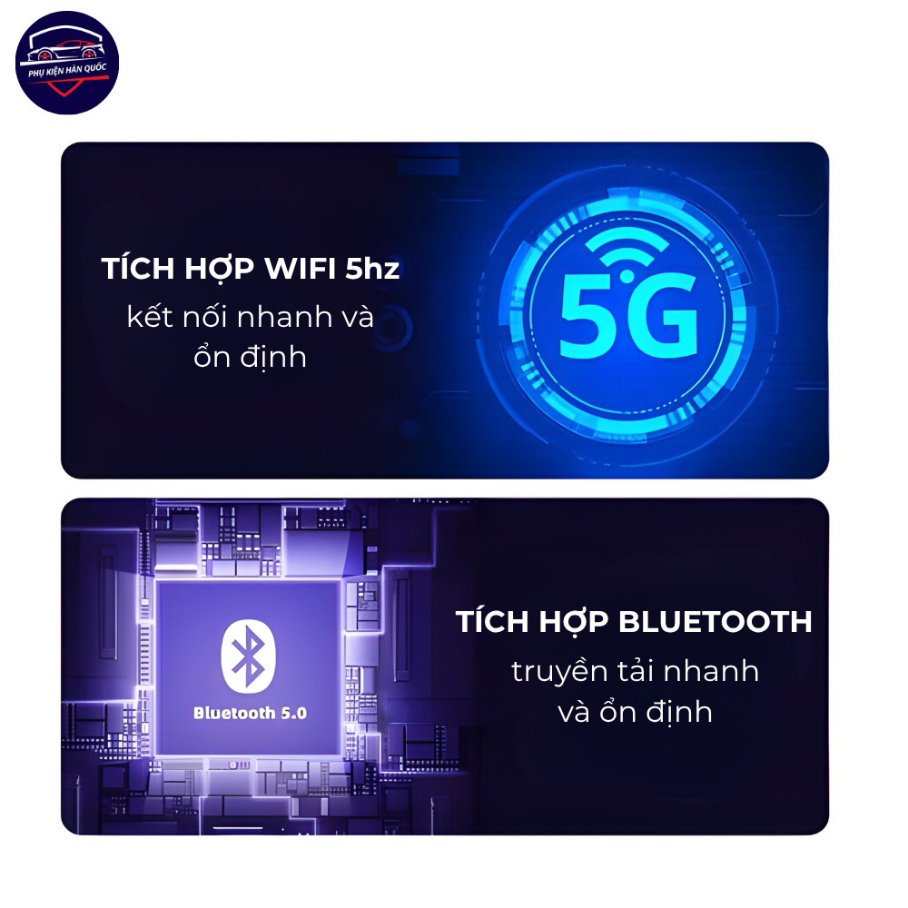 Bộ kết nối Carplay không dây Cronus, Apple Carplay & Android Auto, WIFI6+Bluetooth 5.4 BH 6 tháng