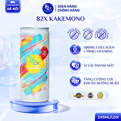 Thực phẩm bổ sung Collagen Beauty drink 500 miligram mixed with Vitamin C 70 miligram Lon 245ml