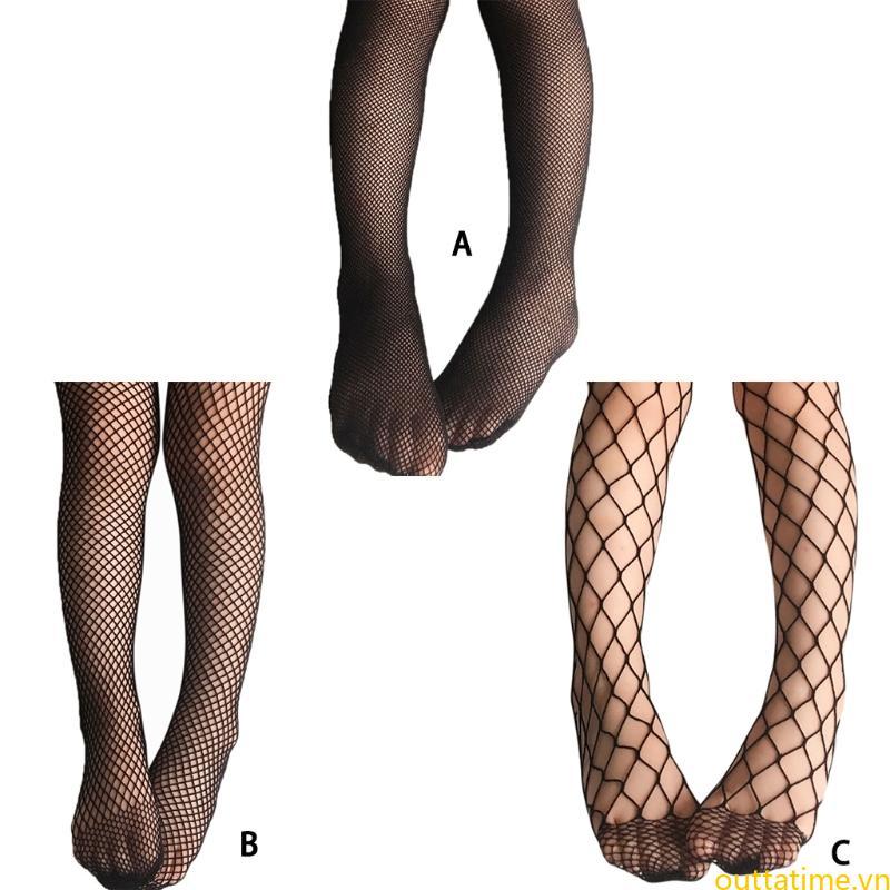 Tốt Nhất Trẻ Em Fishnet Vớ Phong Cách Mùa Hè Lưới Vớ Đen Fishnet Vớ Bé Gái Quần Đáy Fishnet