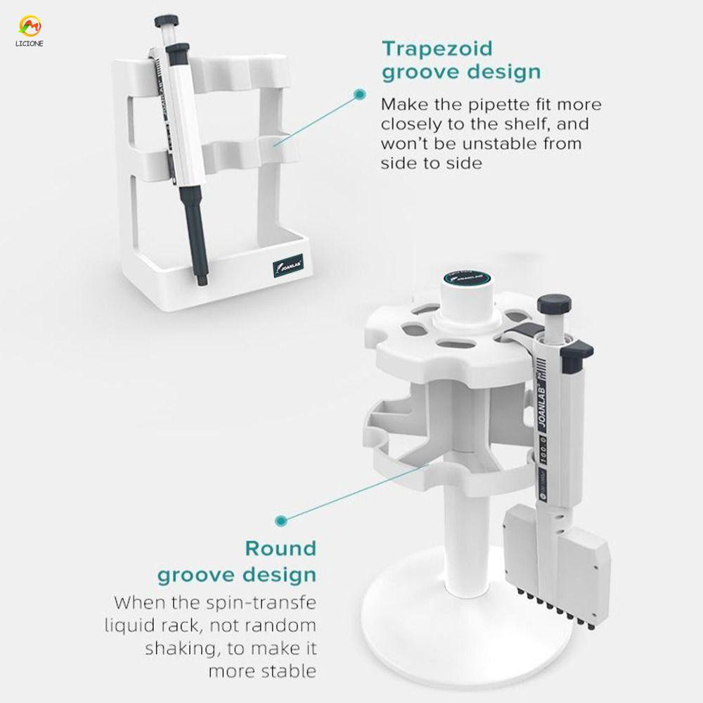 Giá đỡ pipet phòng thí nghiệm ECHOG, Giá đỡ pipet hình thang đa năng 3 / 6 / 9, Giá đỡ pipet hình th